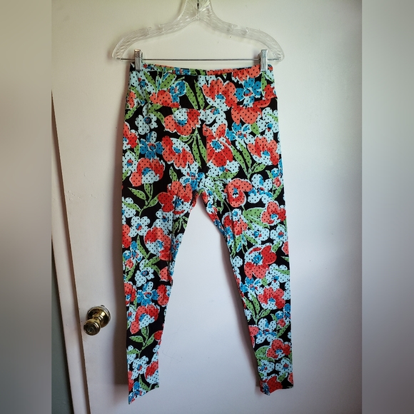 NWT TC lularoe wildflowers leggings - Picture 5 of 16